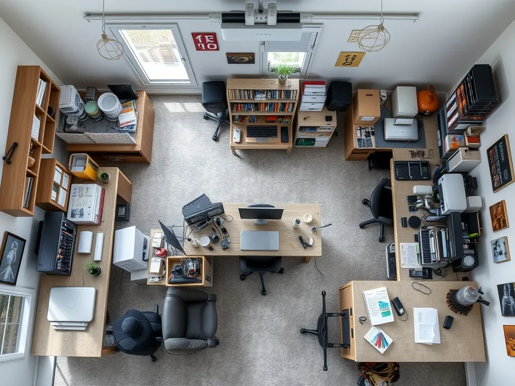 Hobby room planning guide booklet